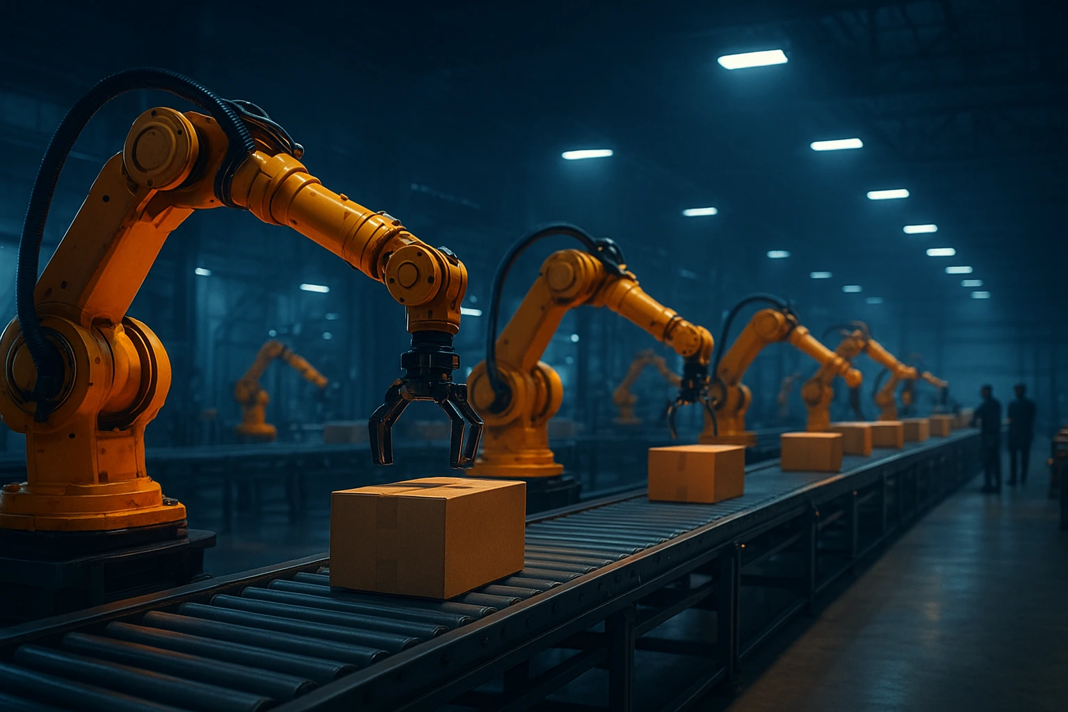 Amazon warehouse में काम करते Robots, इंसानों की जगह लेती मशीनें