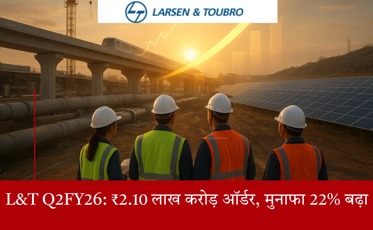 L&T की रिकॉर्ड तिमाही विदेशी प्रोजेक्ट्स से 59% ऑर्डर, रेवेन्यू ₹68 हजार करोड़ पार