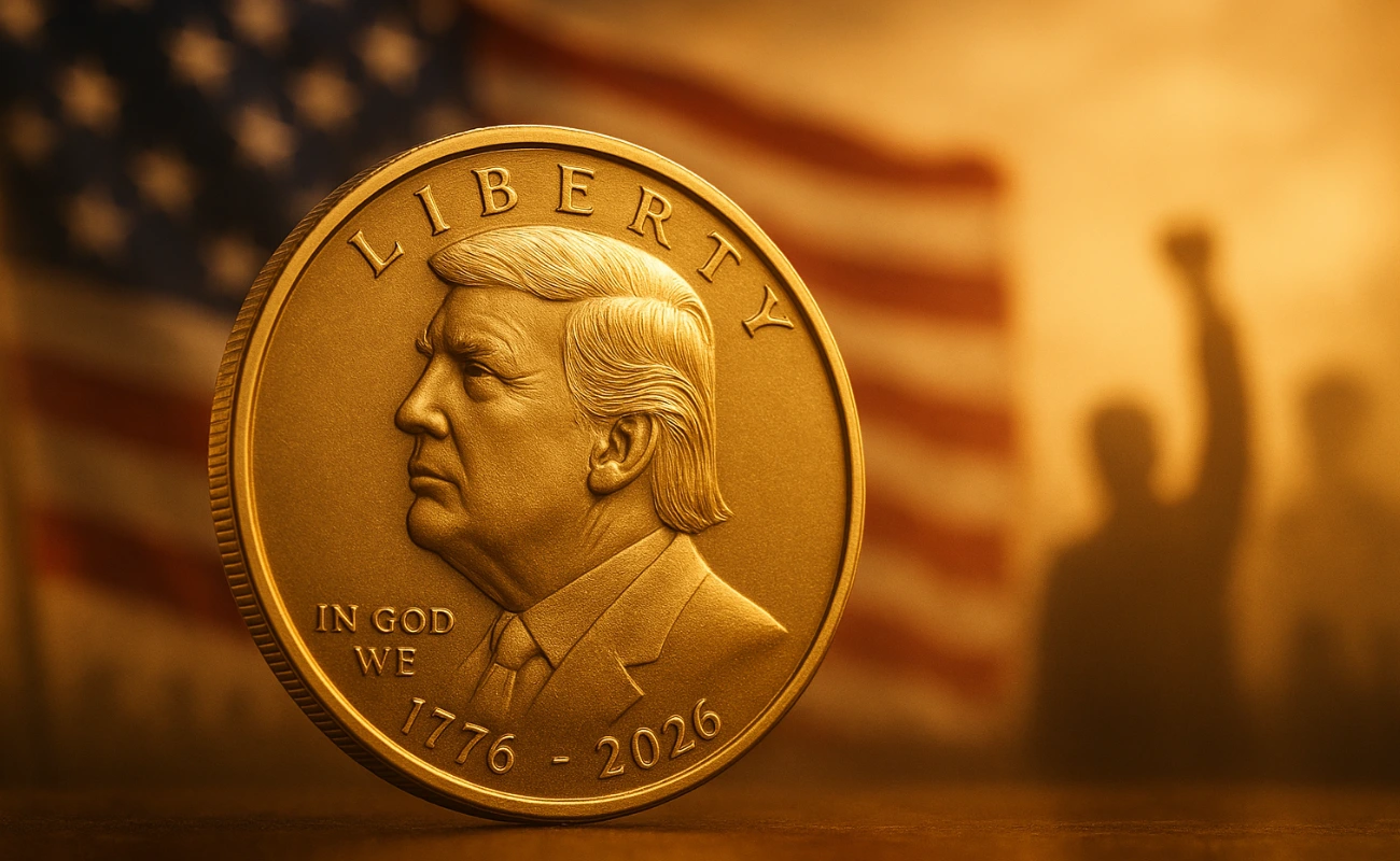 अमेरिका में ट्रंप का $1 कॉइन लॉन्च! ‘FIGHT FIGHT FIGHT’ डिजाइन से मचा तहलका