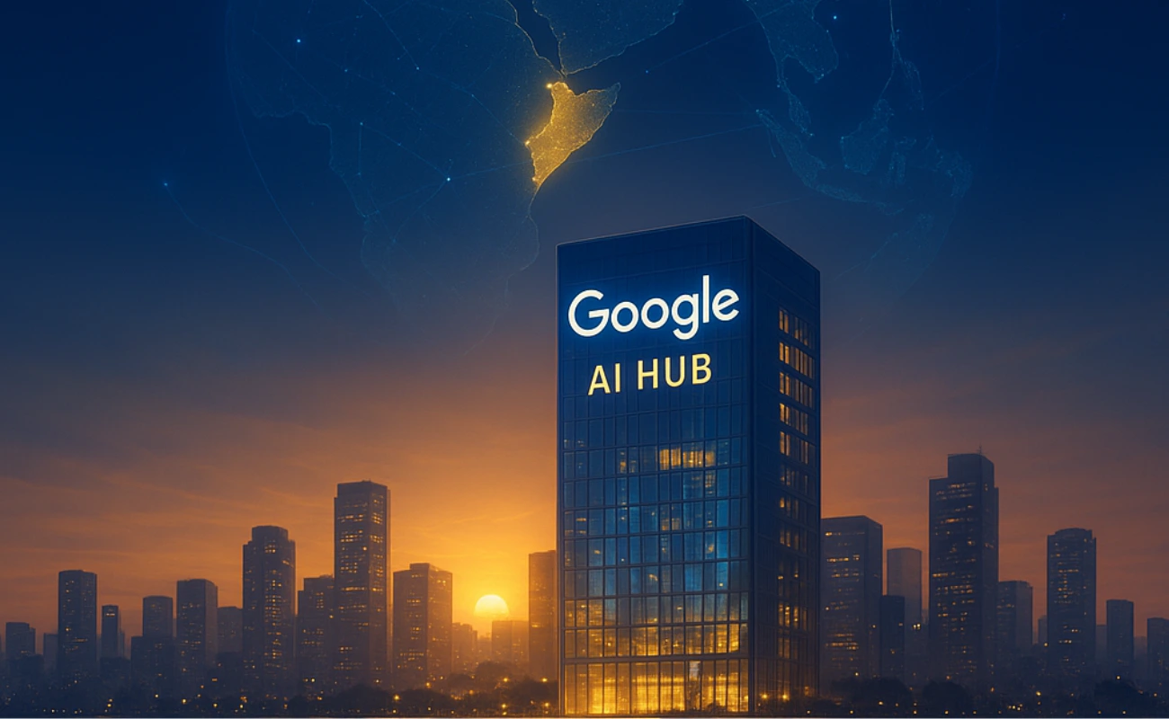Google का बड़ा दांव: ₹88,000 करोड़ में भारत में बनेगा ग्लोबल AI हब, मिलेंगी 30 हजार नौकरियां