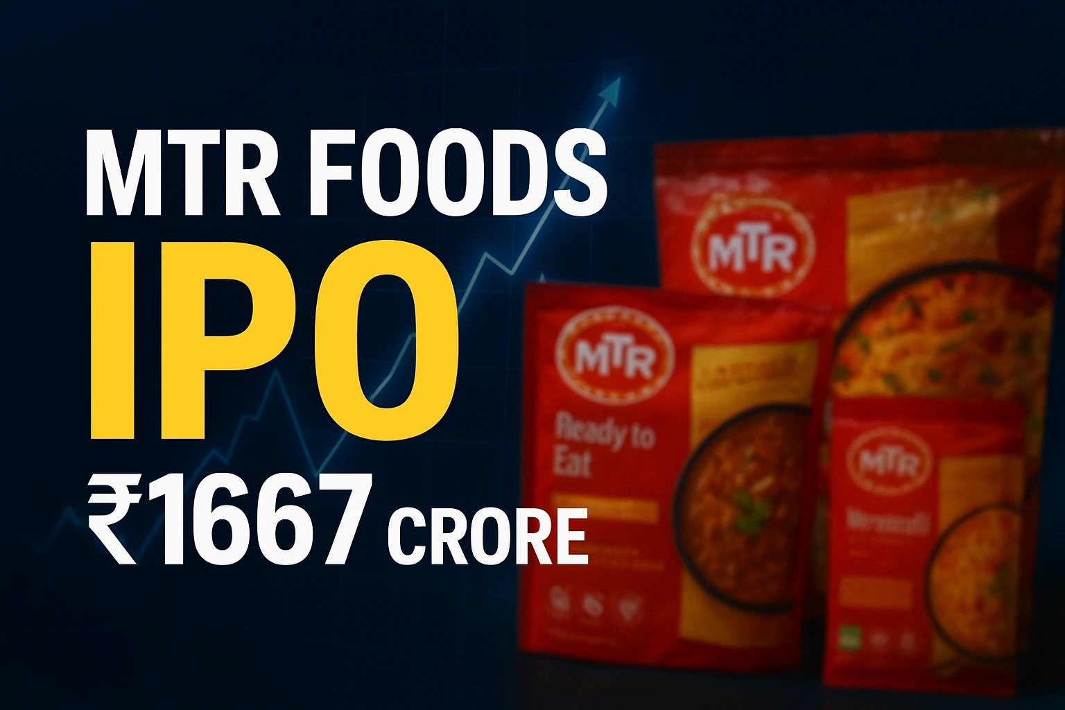 MTR Foods IPO 101 साल पुरानी कंपनी का ₹1667 करोड़ का बड़ा दांव, जानिए निवेश का पूरा प्लान!