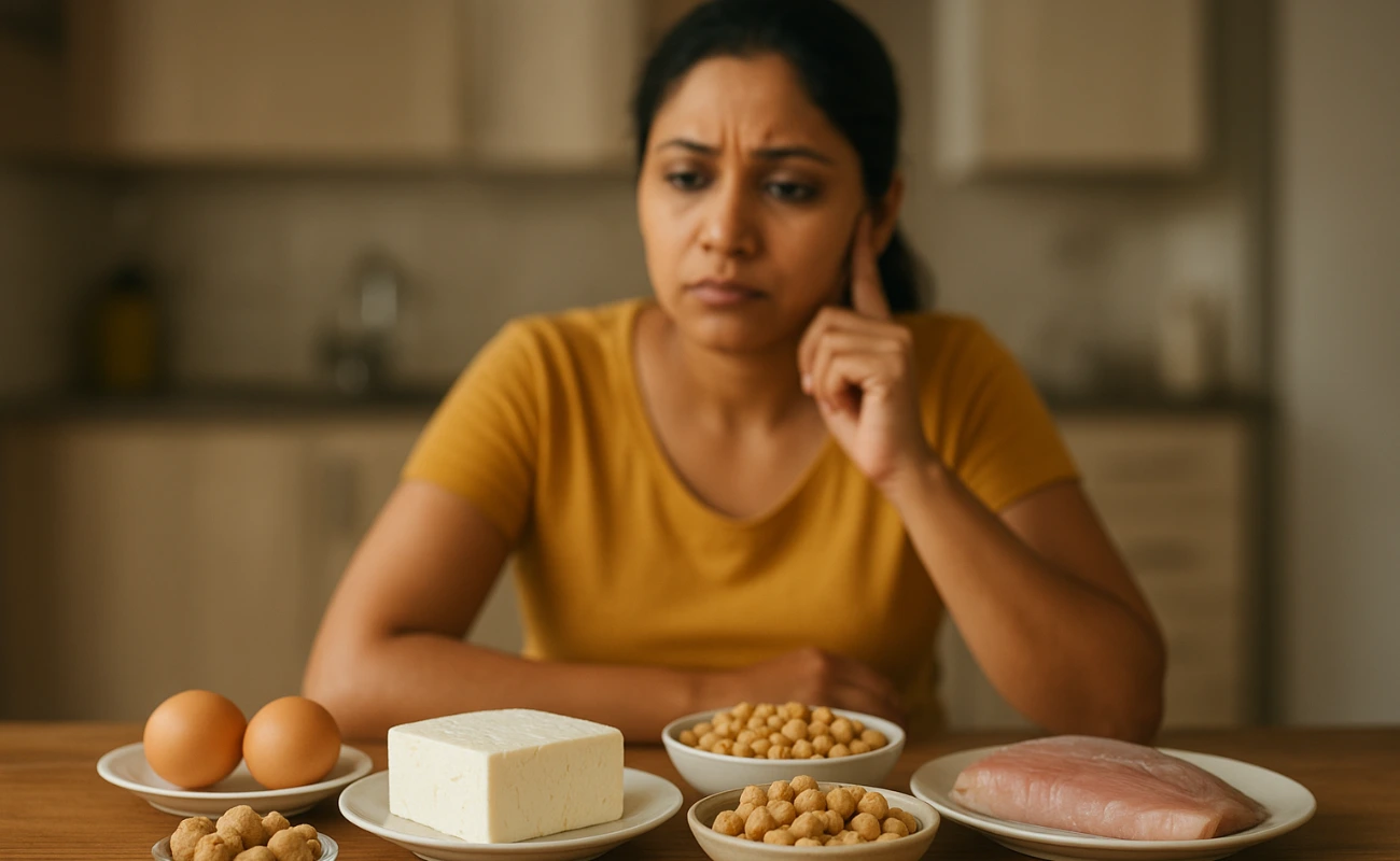 भारत में प्रोटीन की कमी और प्रोटीन युक्त आहार