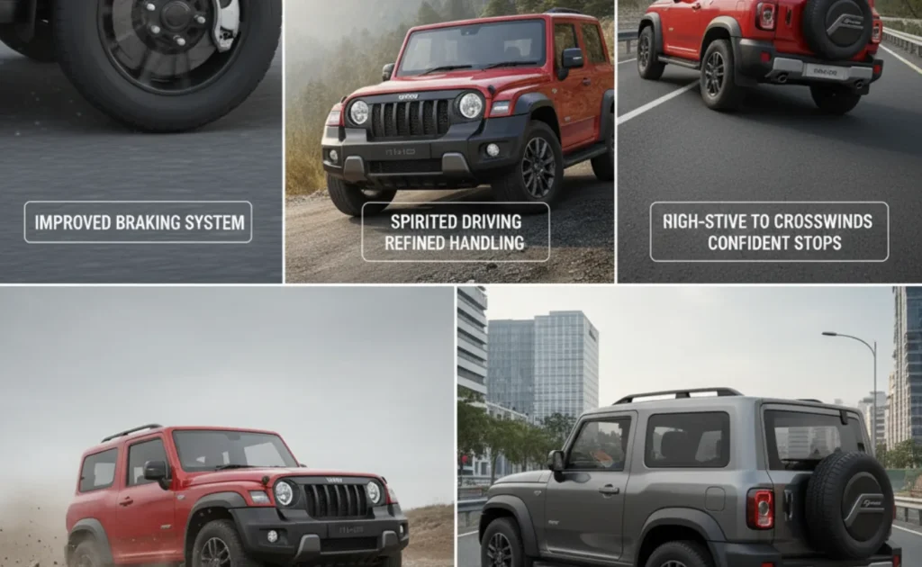 नई महिंद्रा थार 3-डोर 2025 अपडेटेड फीचर्स और डिजाइन