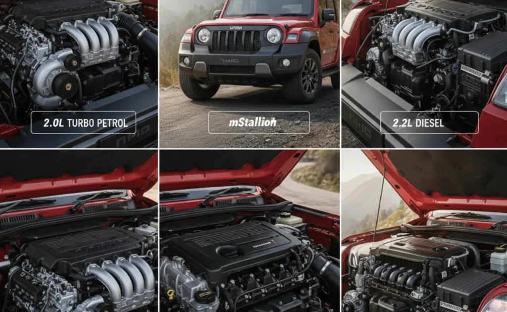 नई महिंद्रा थार 3-डोर 2025 अपडेटेड फीचर्स और डिजाइन