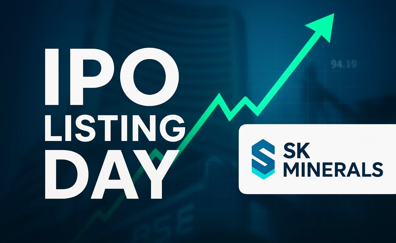 एसके मिनिरल्स IPO लिस्टिंग डे – शेयर में 19% की बढ़त