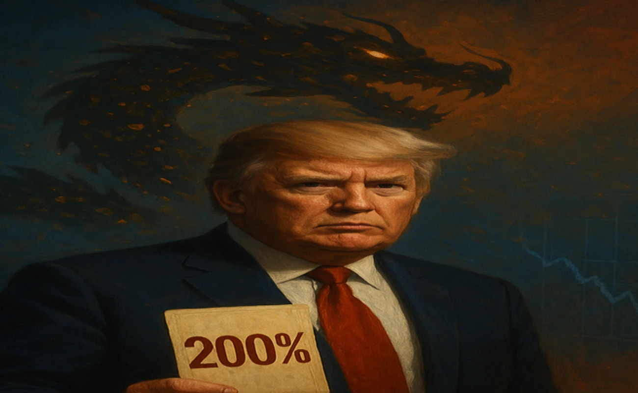 “चीन को 200% टैरिफ लगाकर सबक सिखाऊंगा”  ट्रंप की गरज से दहला ड्रैगन!