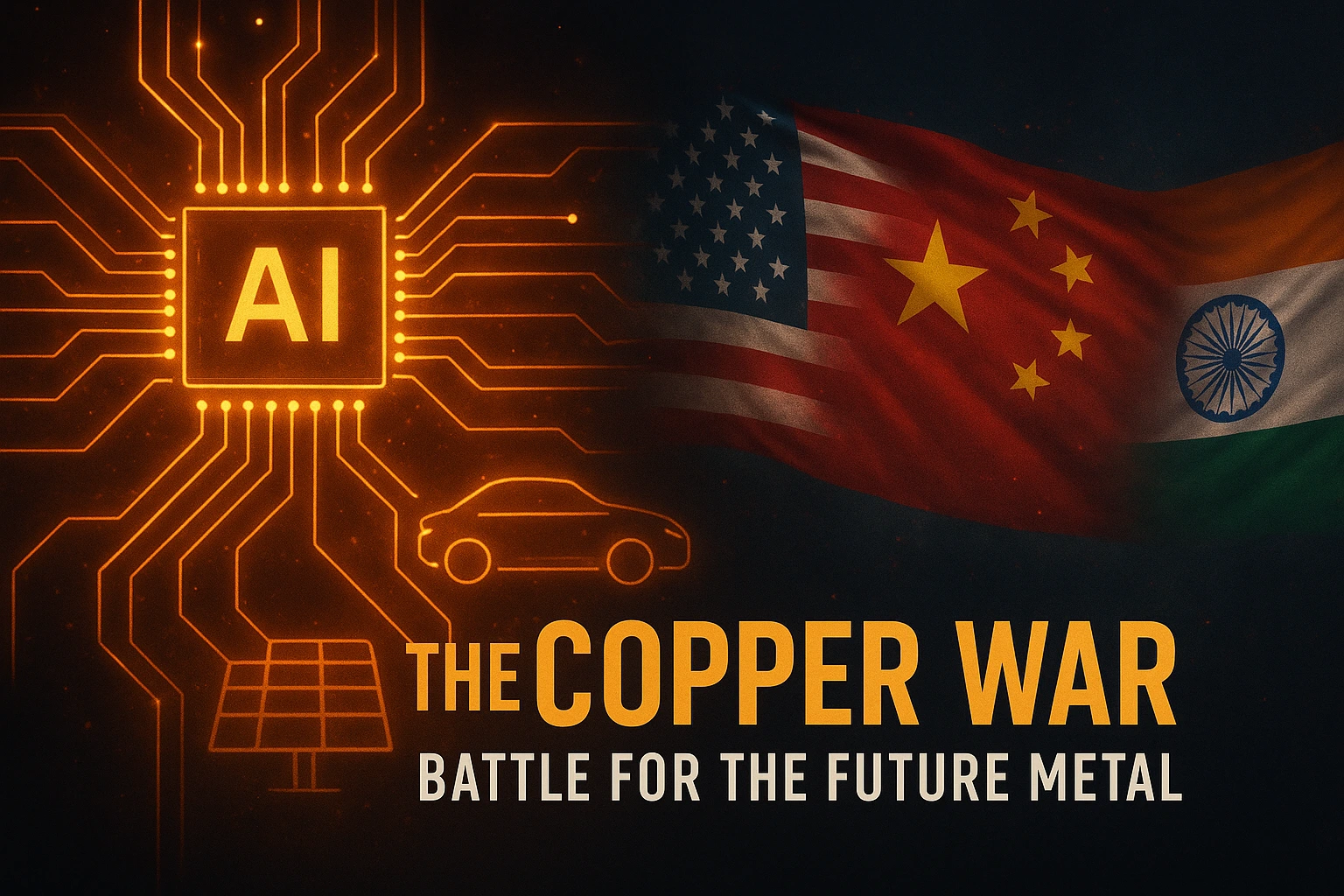 चीन अमेरिका के बाद अब भारत भी उतरा कॉपर की रेस में