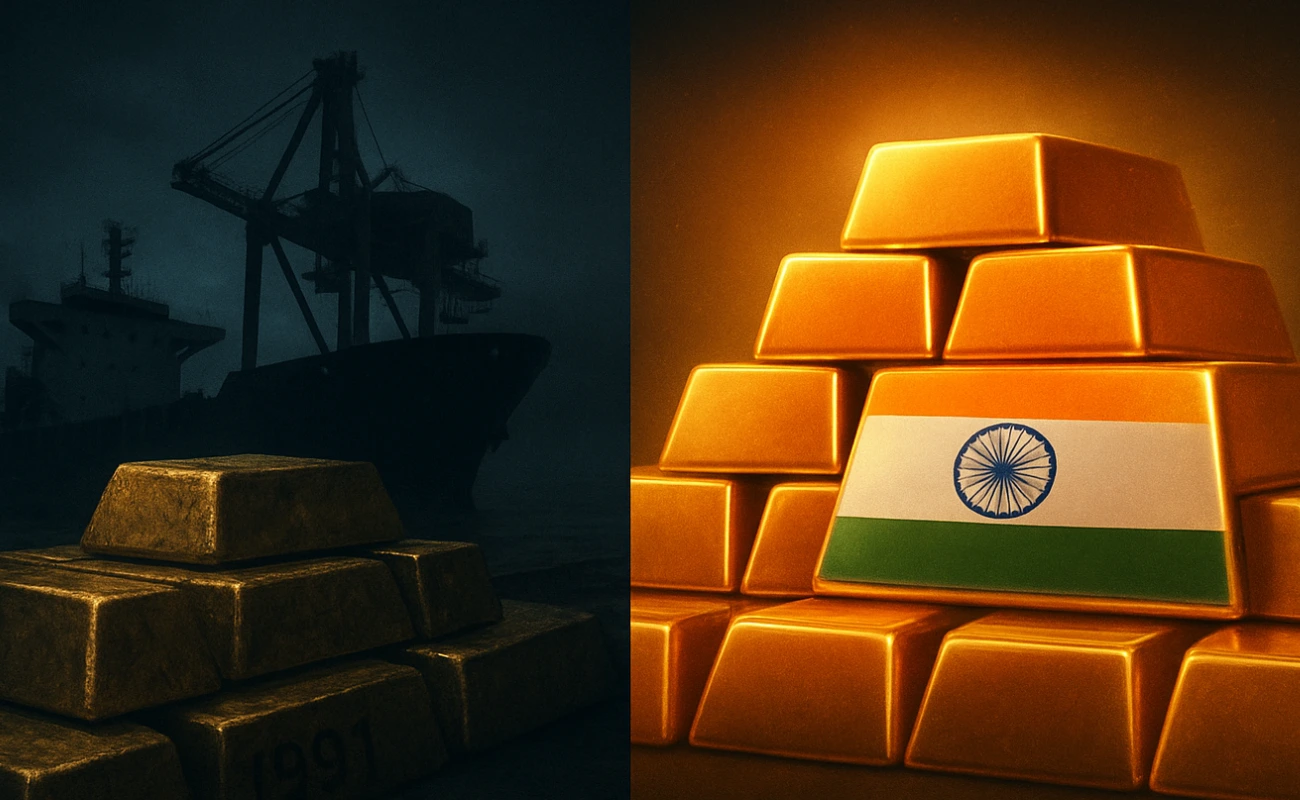 1991 की मजबूरी से 2025 की मजबूती तक भारत ने लिखी ‘सोने’ सी कहानी!