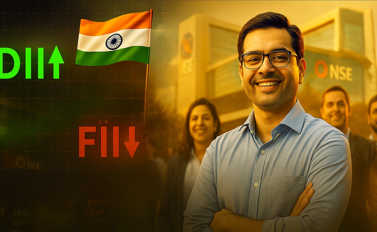 भारतीयों का शेयर बाजार पर कब्ज़ा अब DII आगे, FII पीछे! क्या बदल गया पूरा खेल?